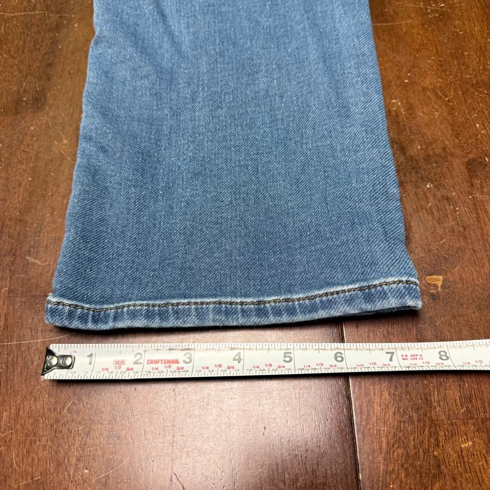 Faherty Jeans Mens 36X31 Blue Stretch Light Wash MBC0025-ETW
